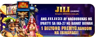 jili123 promotions 1 bilyong premyo